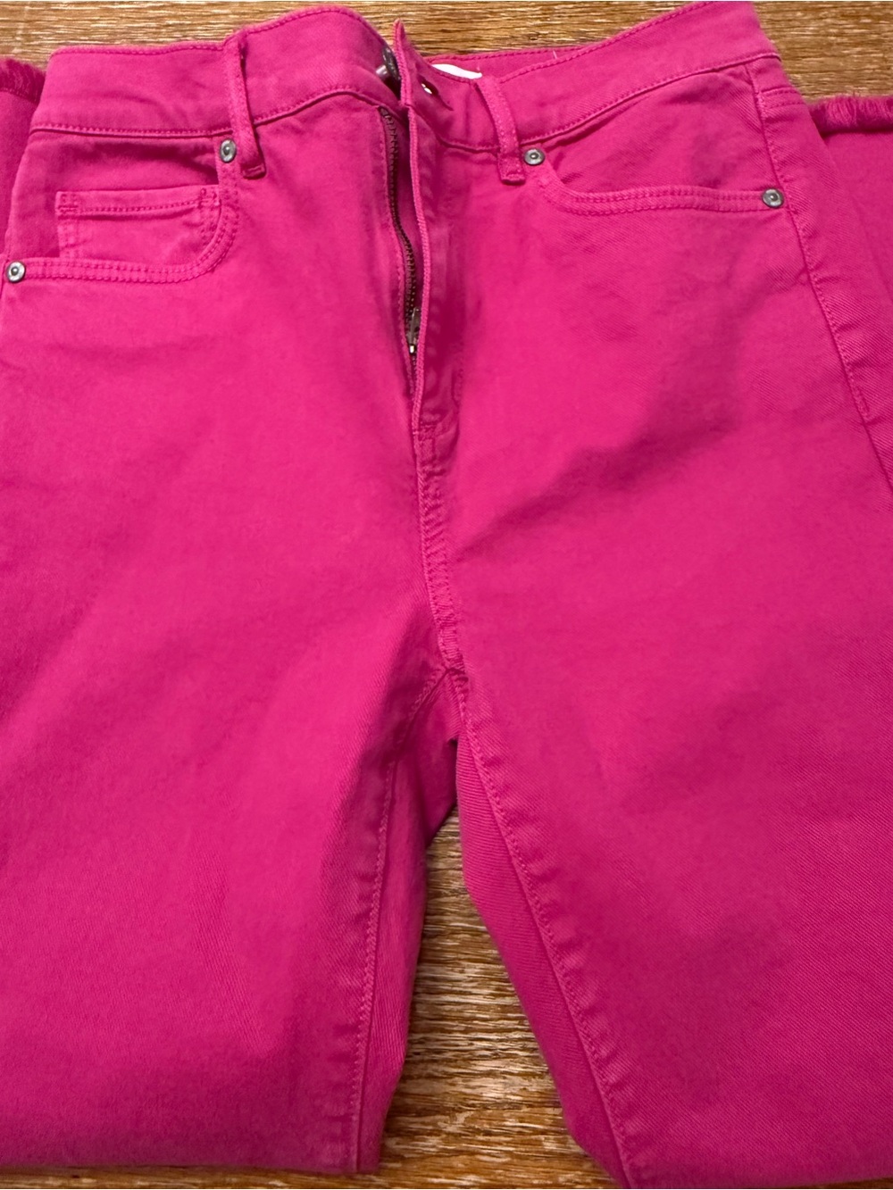 LOFT Hot Pink Skinny Jeans